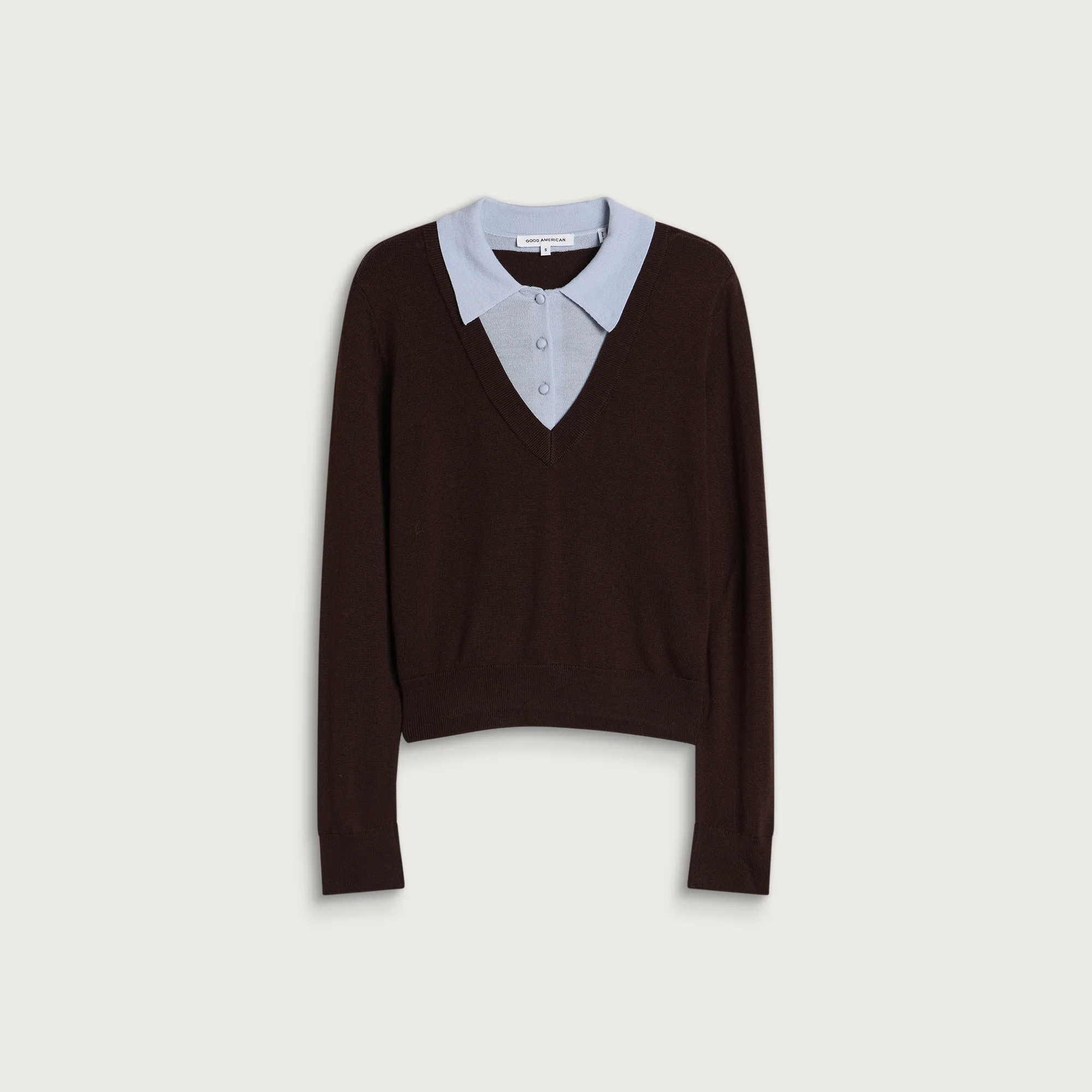 Good American Two In One Sweater