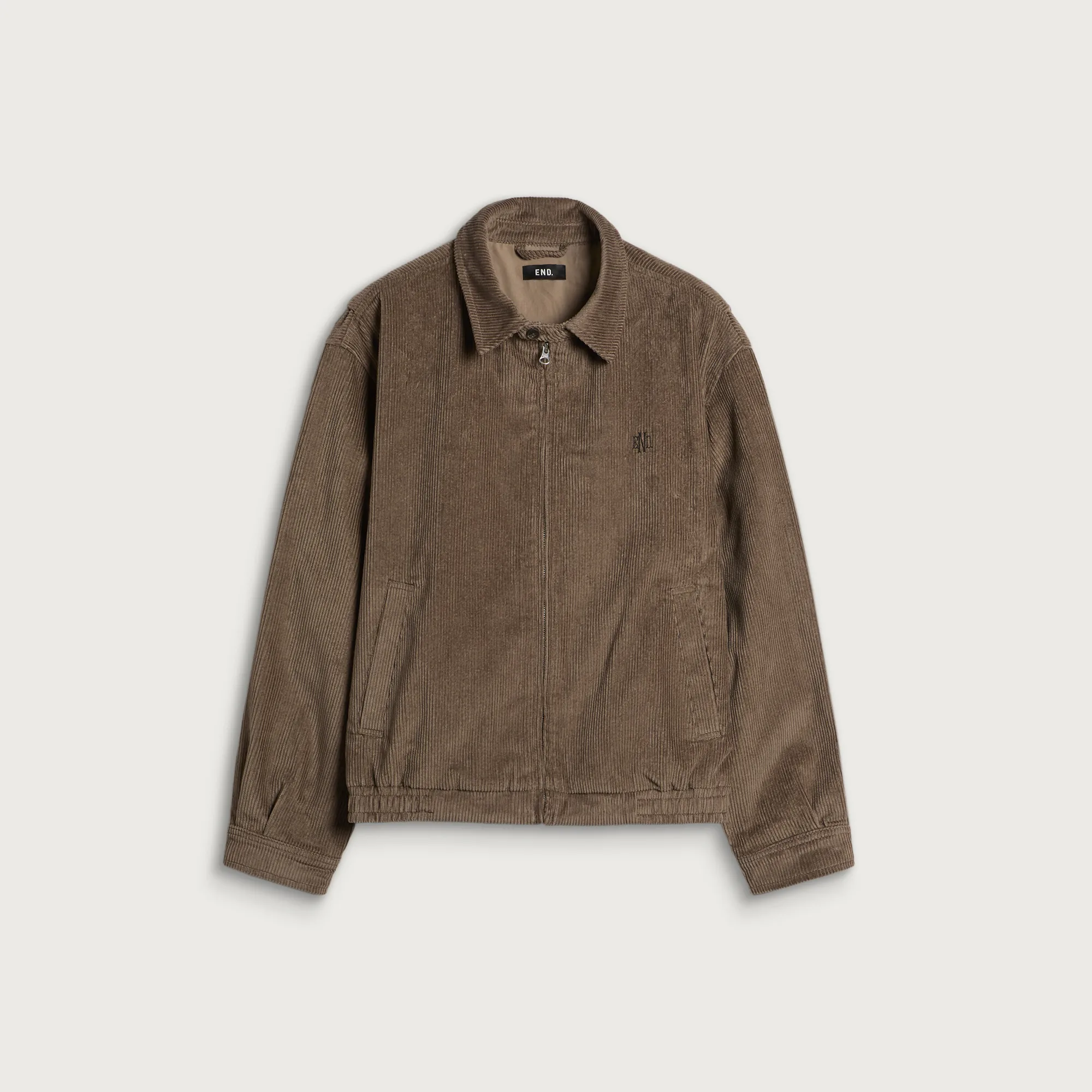 END. Cord Monogram Jacket