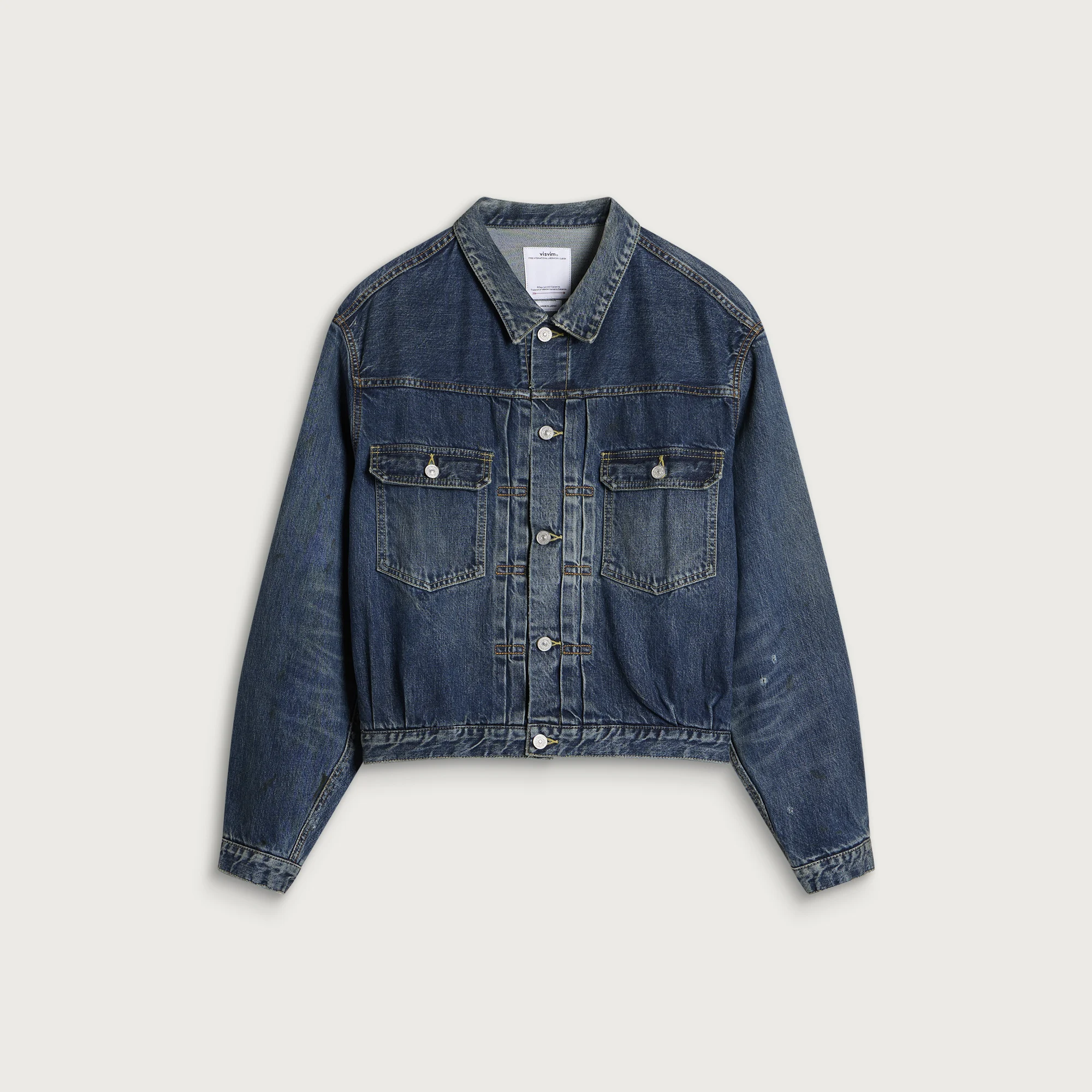 Visvim Damaged Denim Jacket