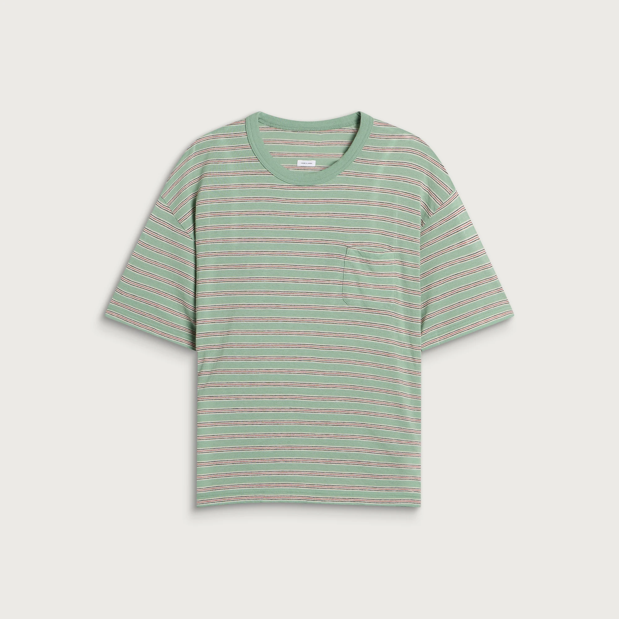 Visvim Jumbo Border Stripe Wool T-Shirt