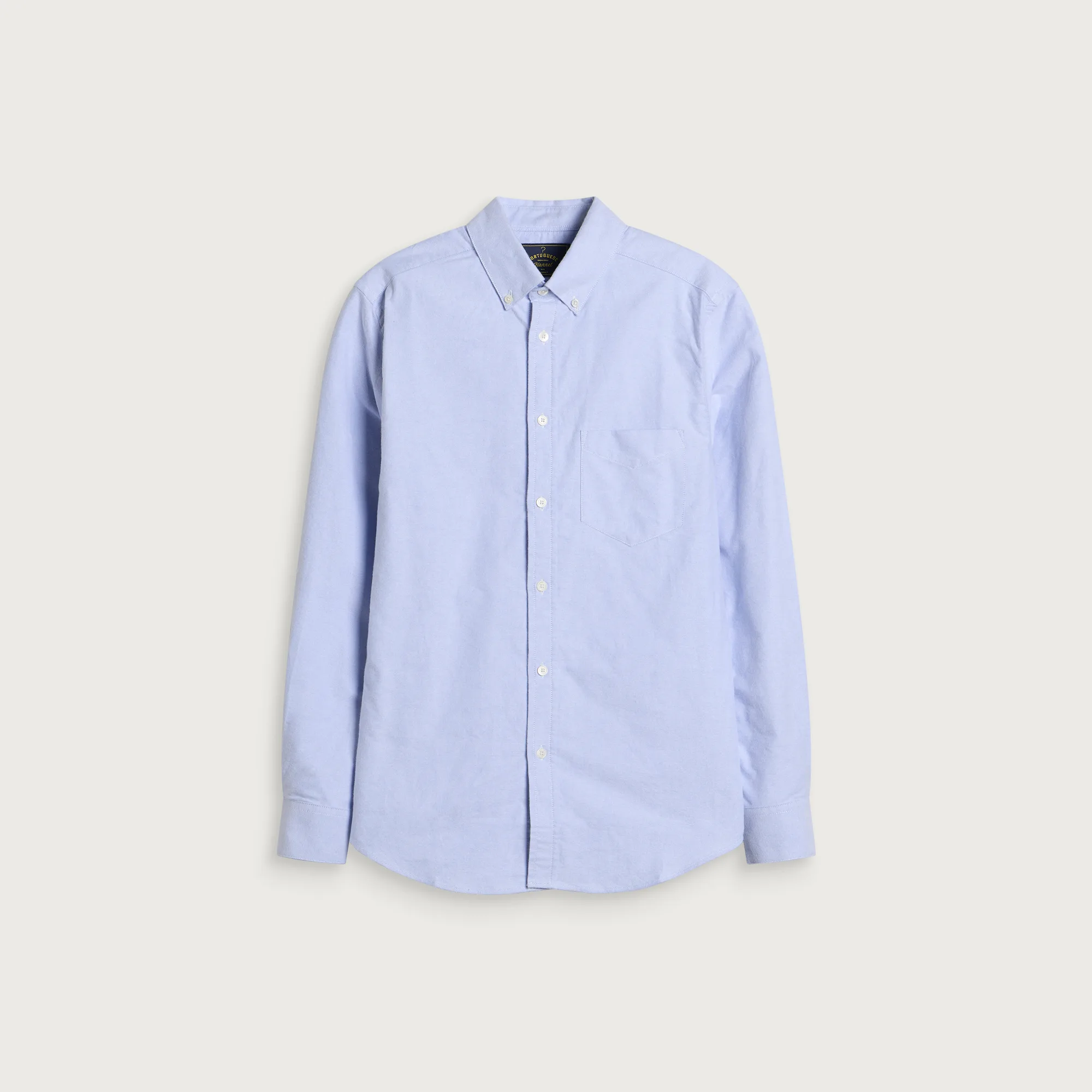 Portuguese Flannel Brushed Button Down Oxford Shirt