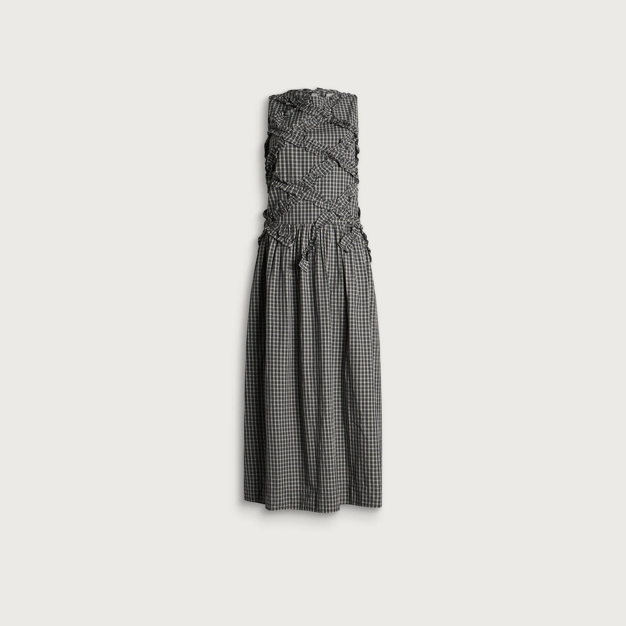 Damson Madder Elora Midi Sleeveless Midi Dress