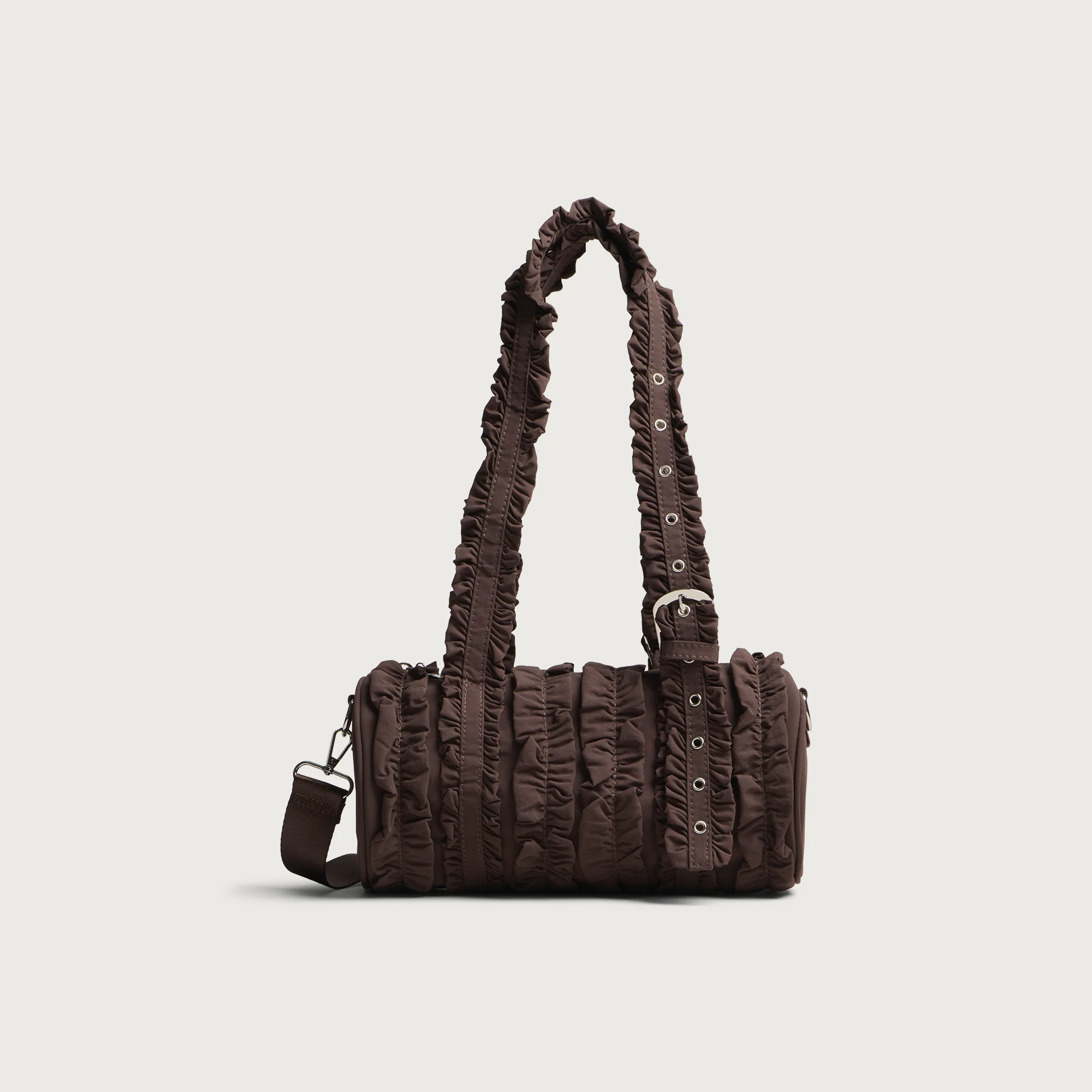Damson Madder Waverly Mini Ruffle Barrel Bag