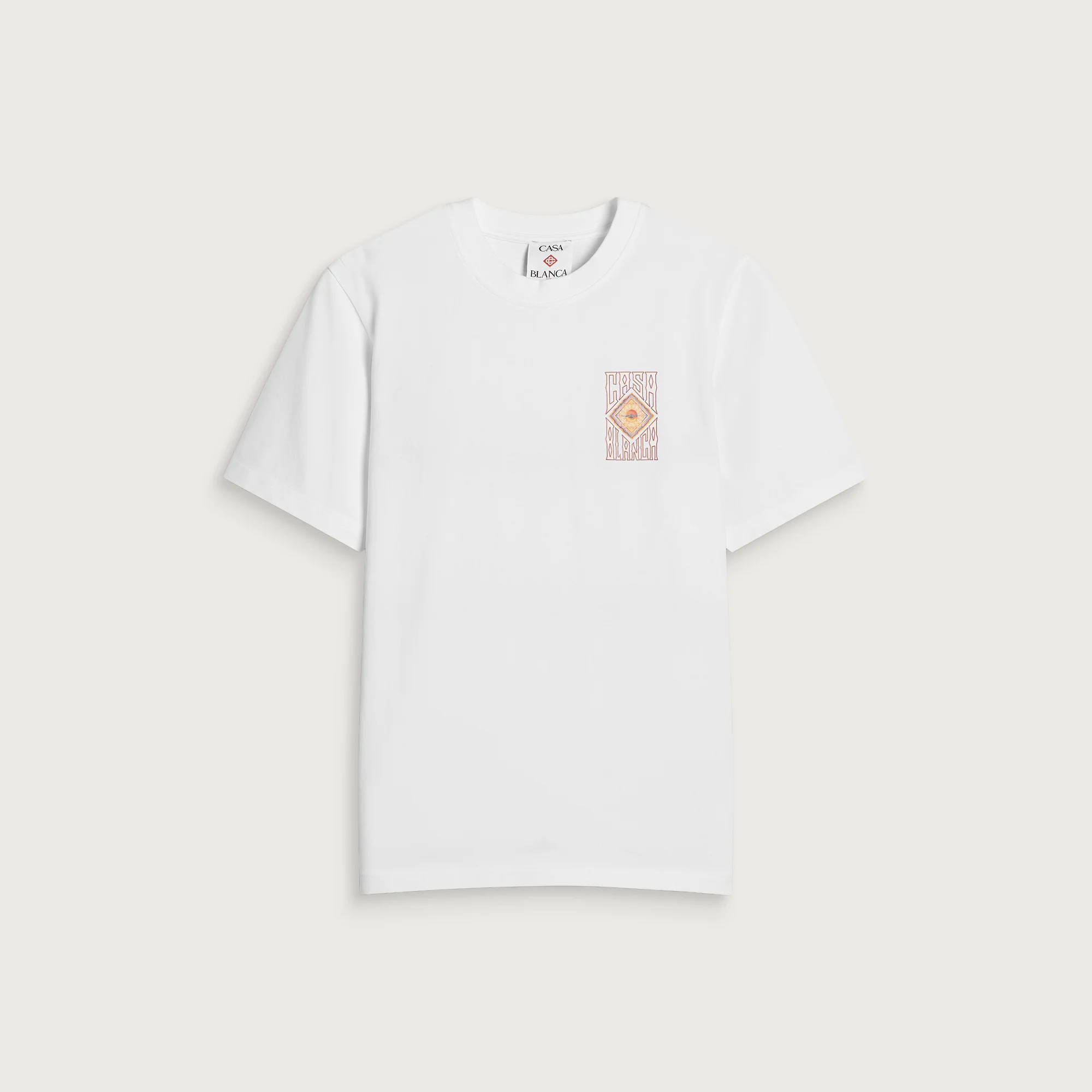 Casablanca Hermons Mirage Printed Classic T-Shirt