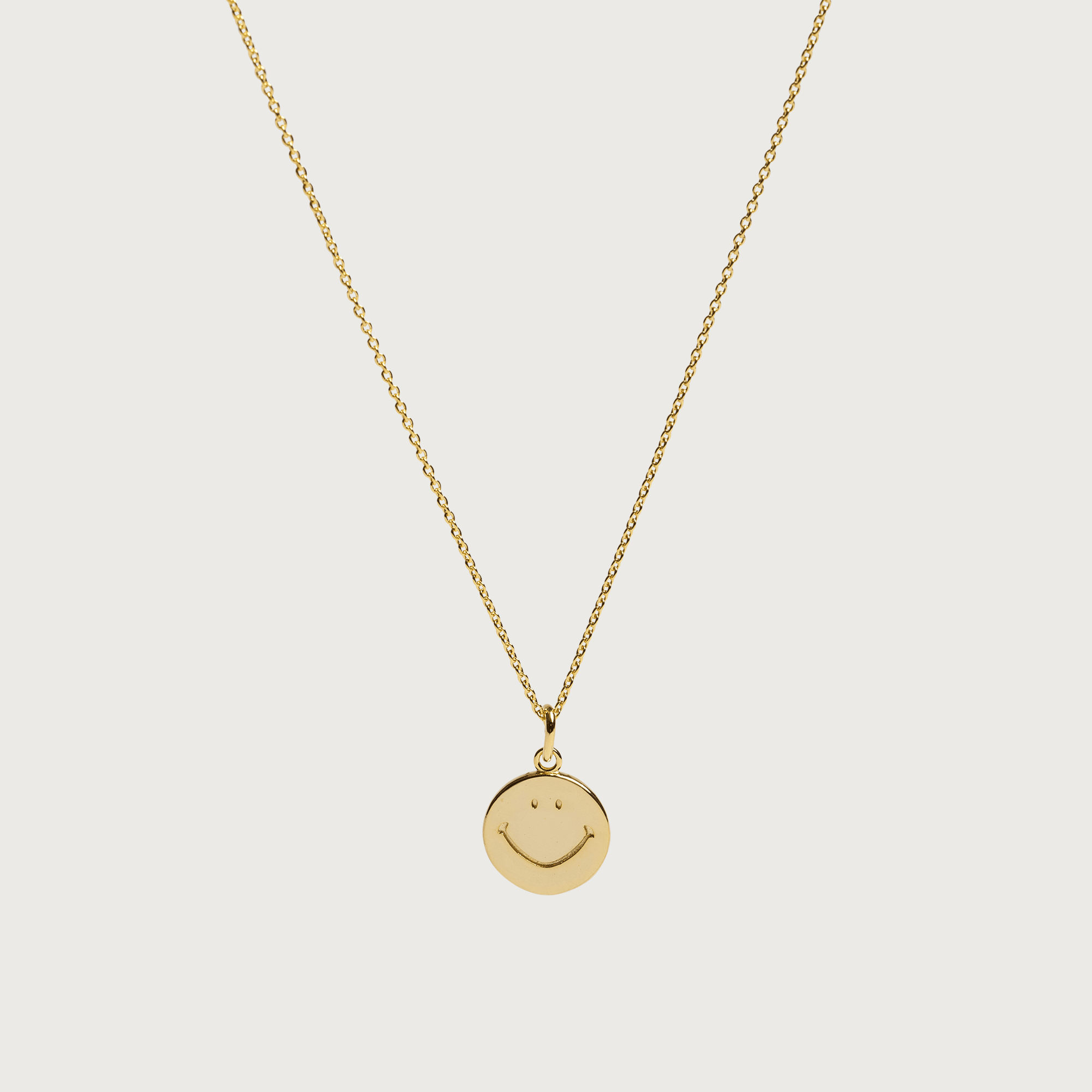 Needles Gold Plate Pendant Necklace