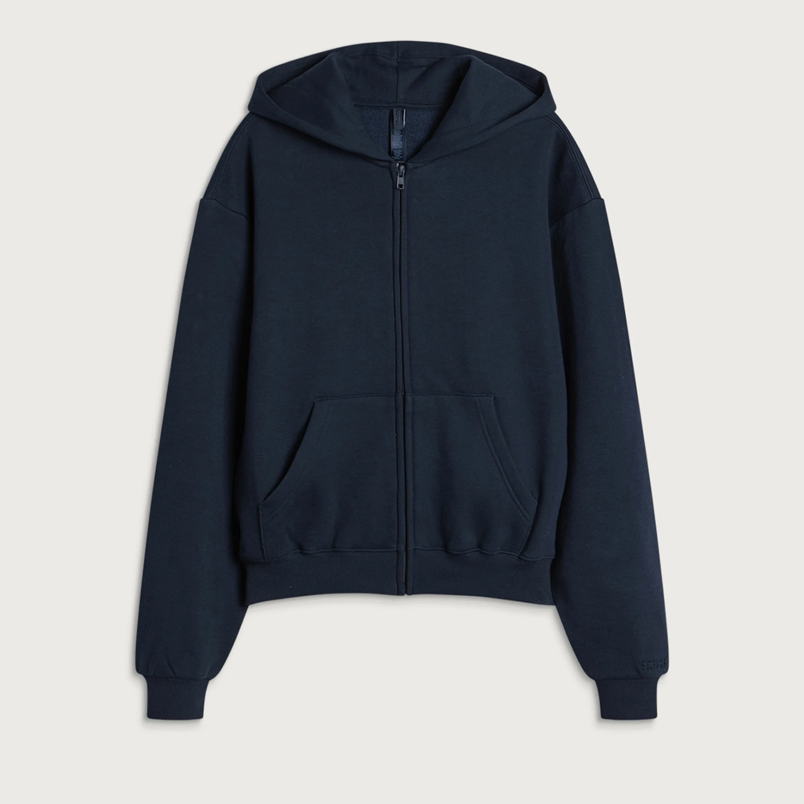 SKIMS Cotton Fleece Classic Zip Up Hoodie