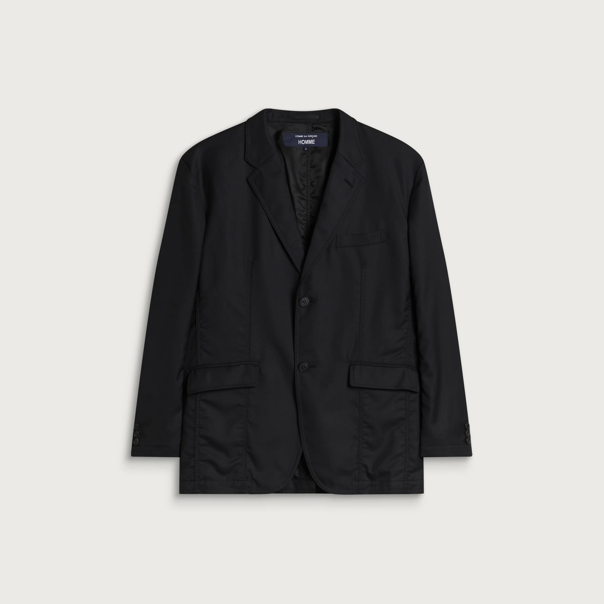 Comme des Garçons Homme Wool Gabardine Blazer