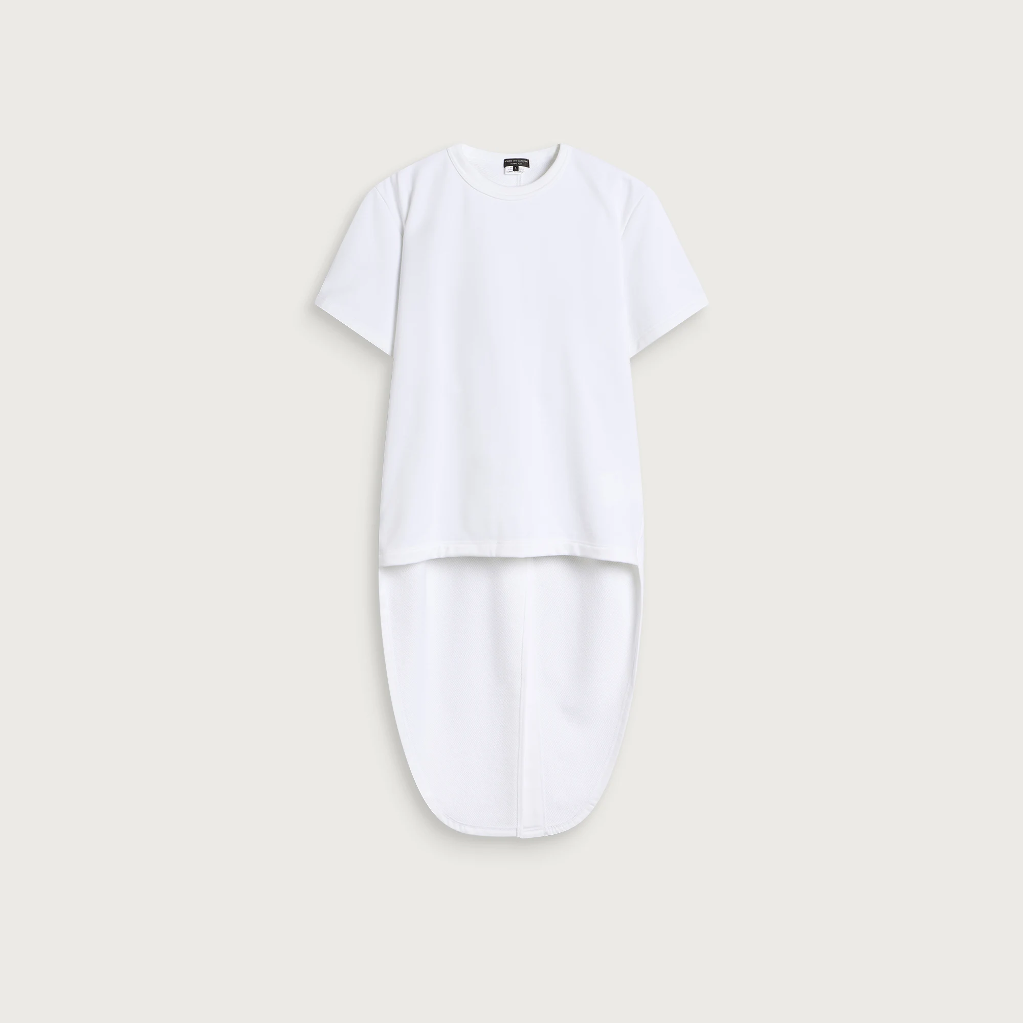 Comme des Garçons Homme Plus Cotton Blend Drop Hem T-Shirt