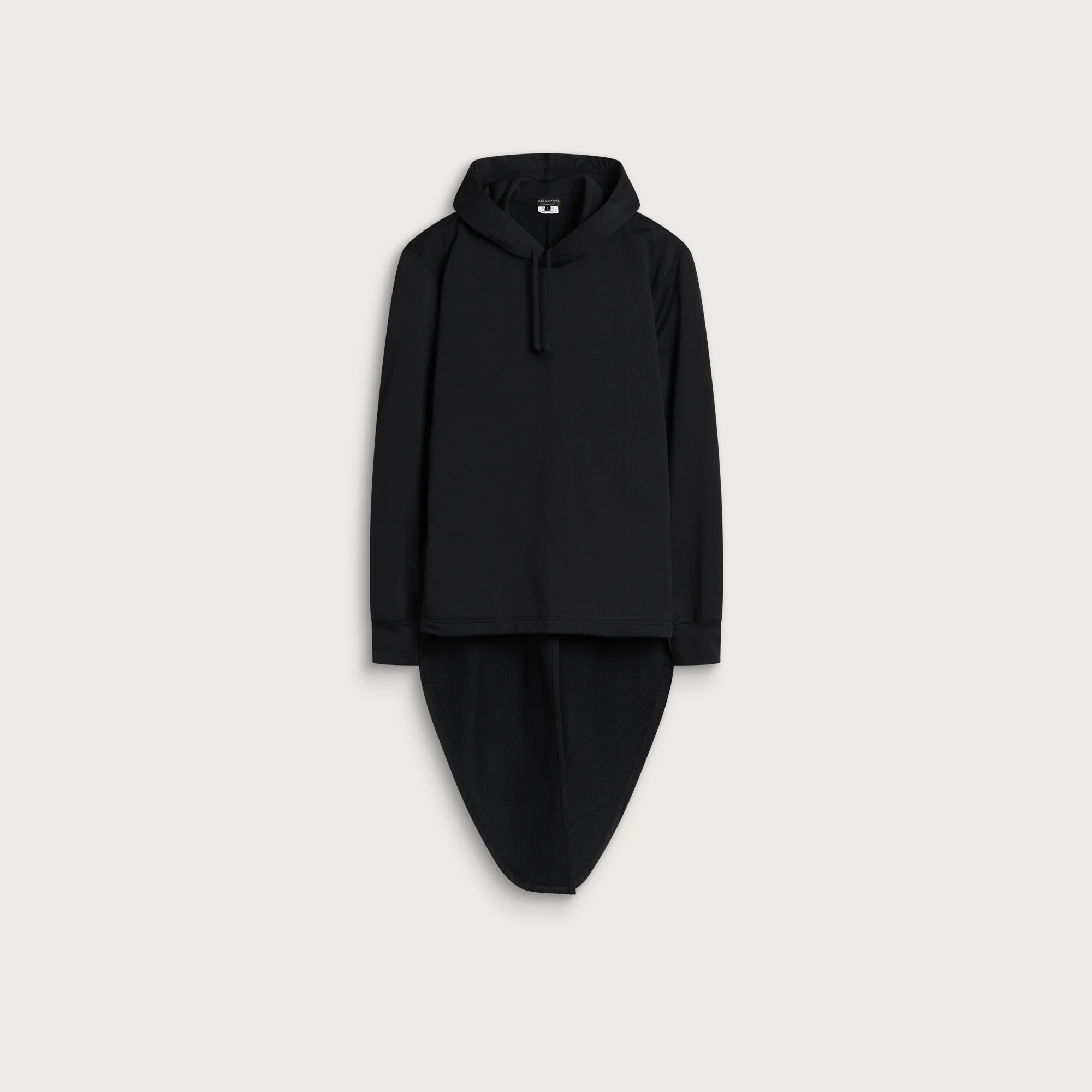 Comme des Garçons Homme Plus Cotton Blend Drop Hem Hoodie