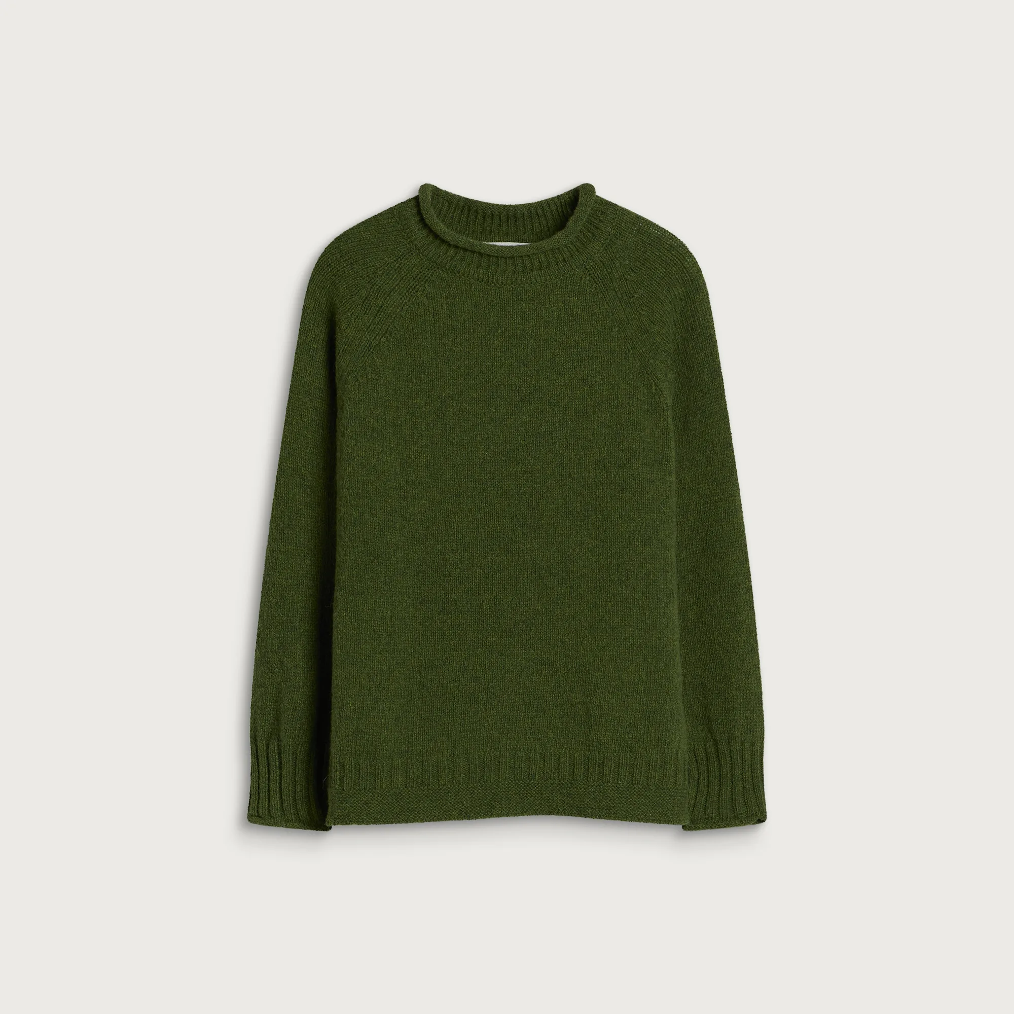 PITTARI Seti Heritage Lambswool Roll Collar Jumper