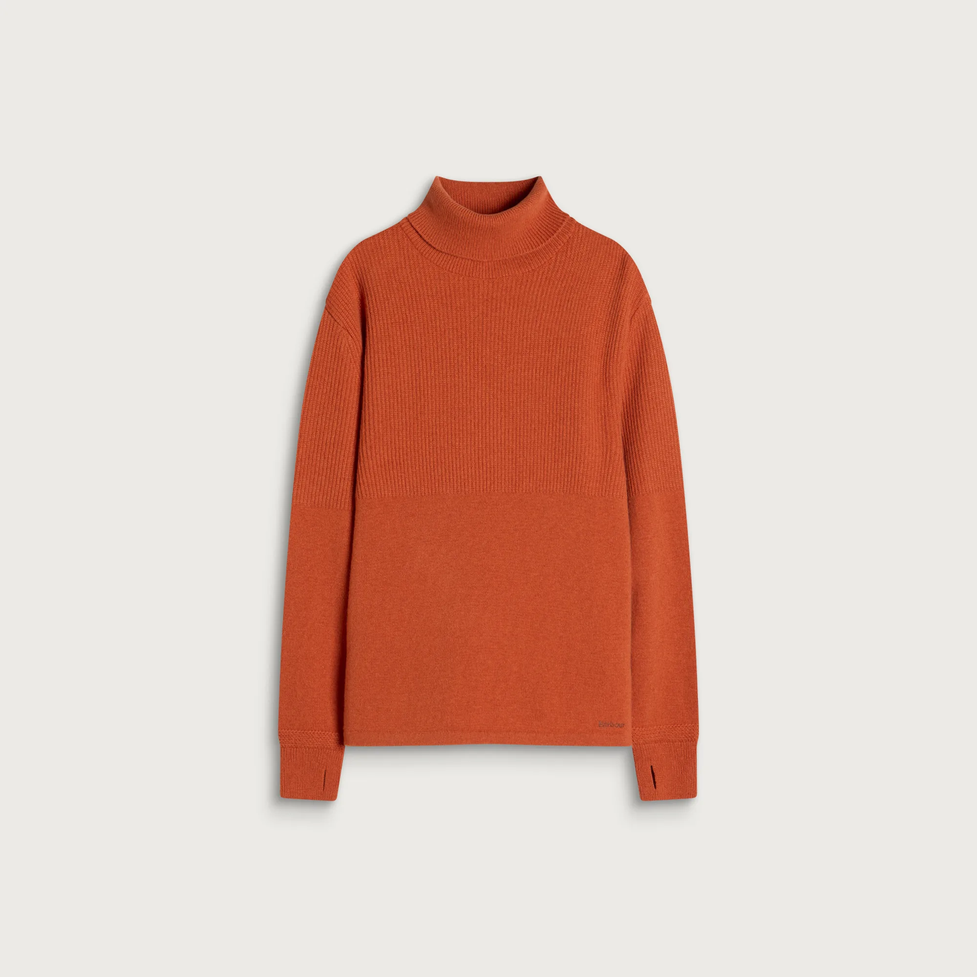 Barbour x Norbit Funnel Neck Jumper