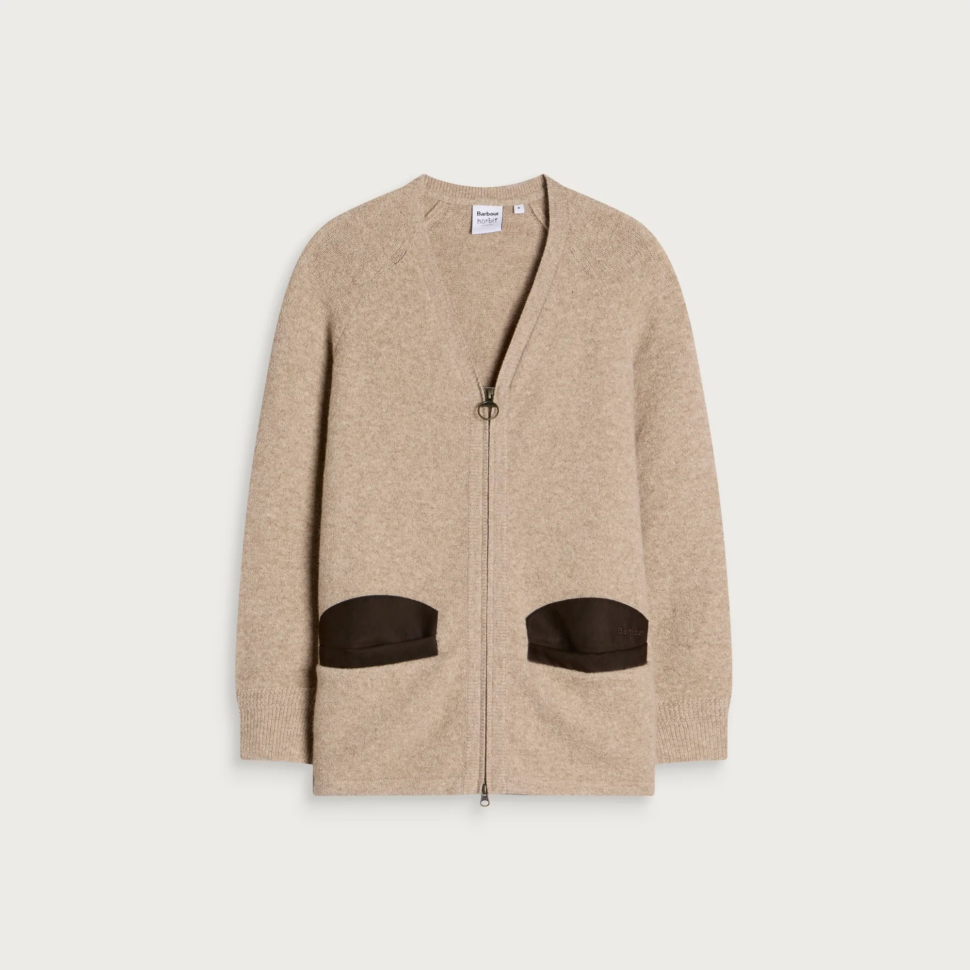 Barbour x Norbit Boucle Cardigan