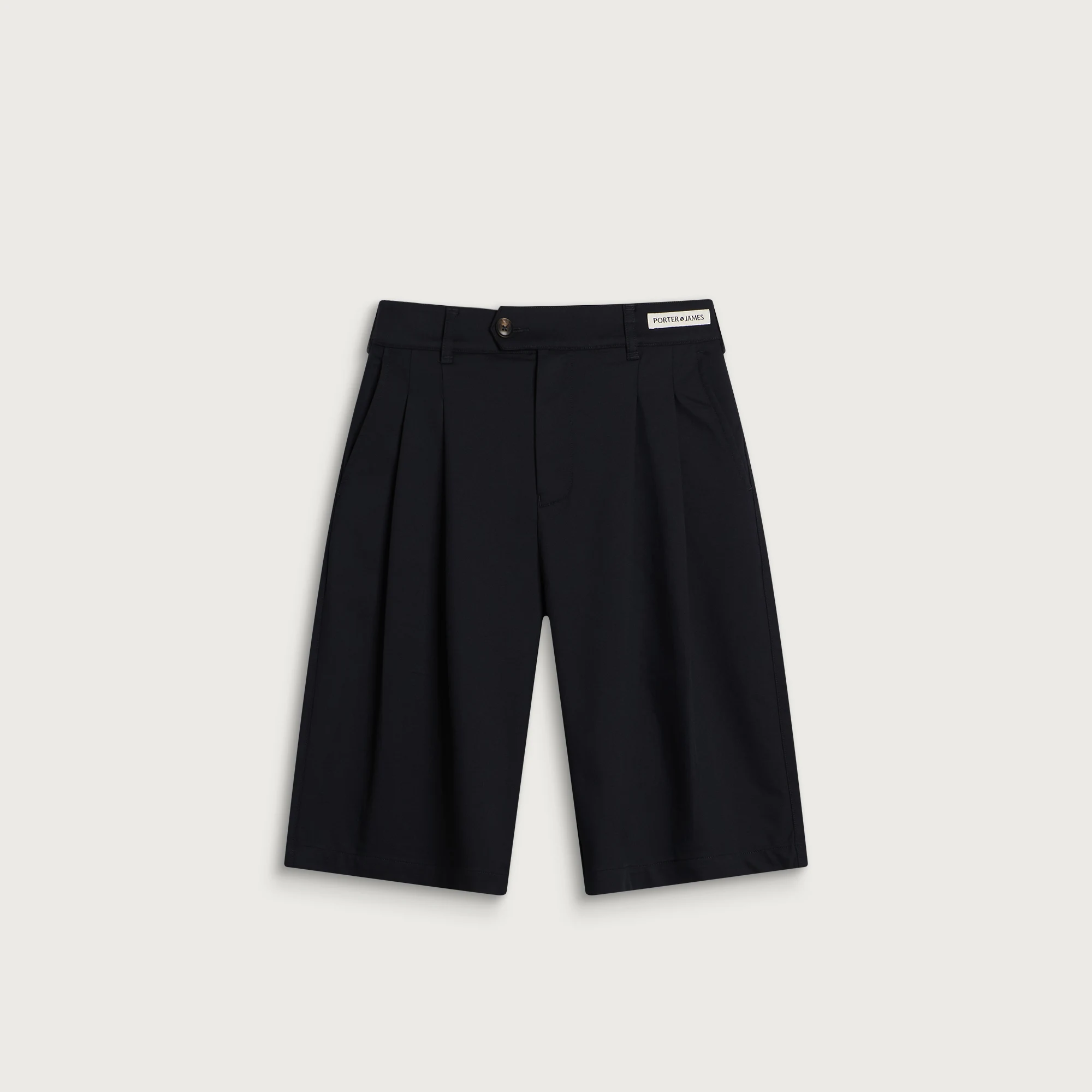 Porter James Double Pleated Shorts
