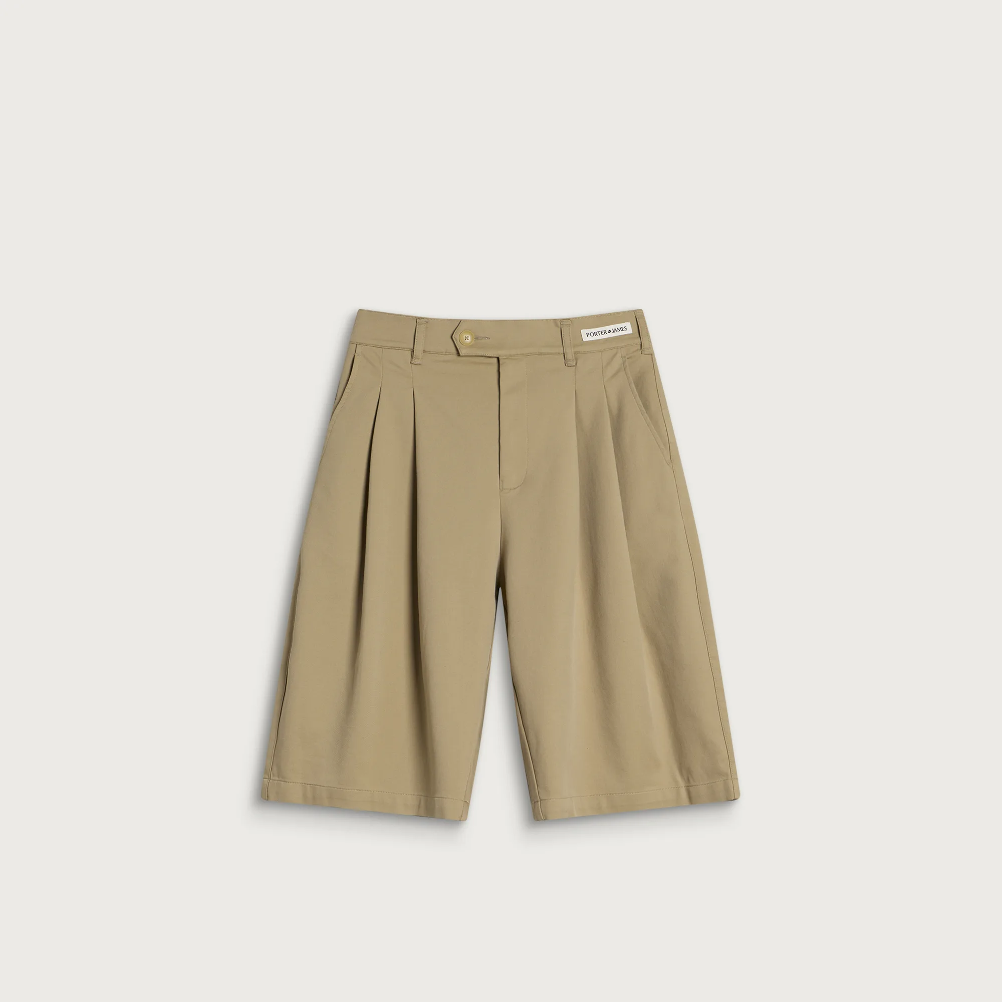 Porter James Double Pleated Shorts