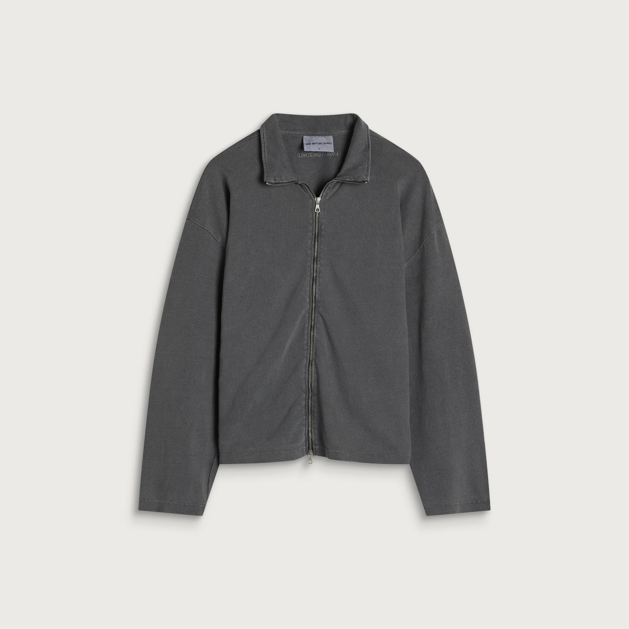 MKI 400 Gsm Pigment Dyed Track Jacket