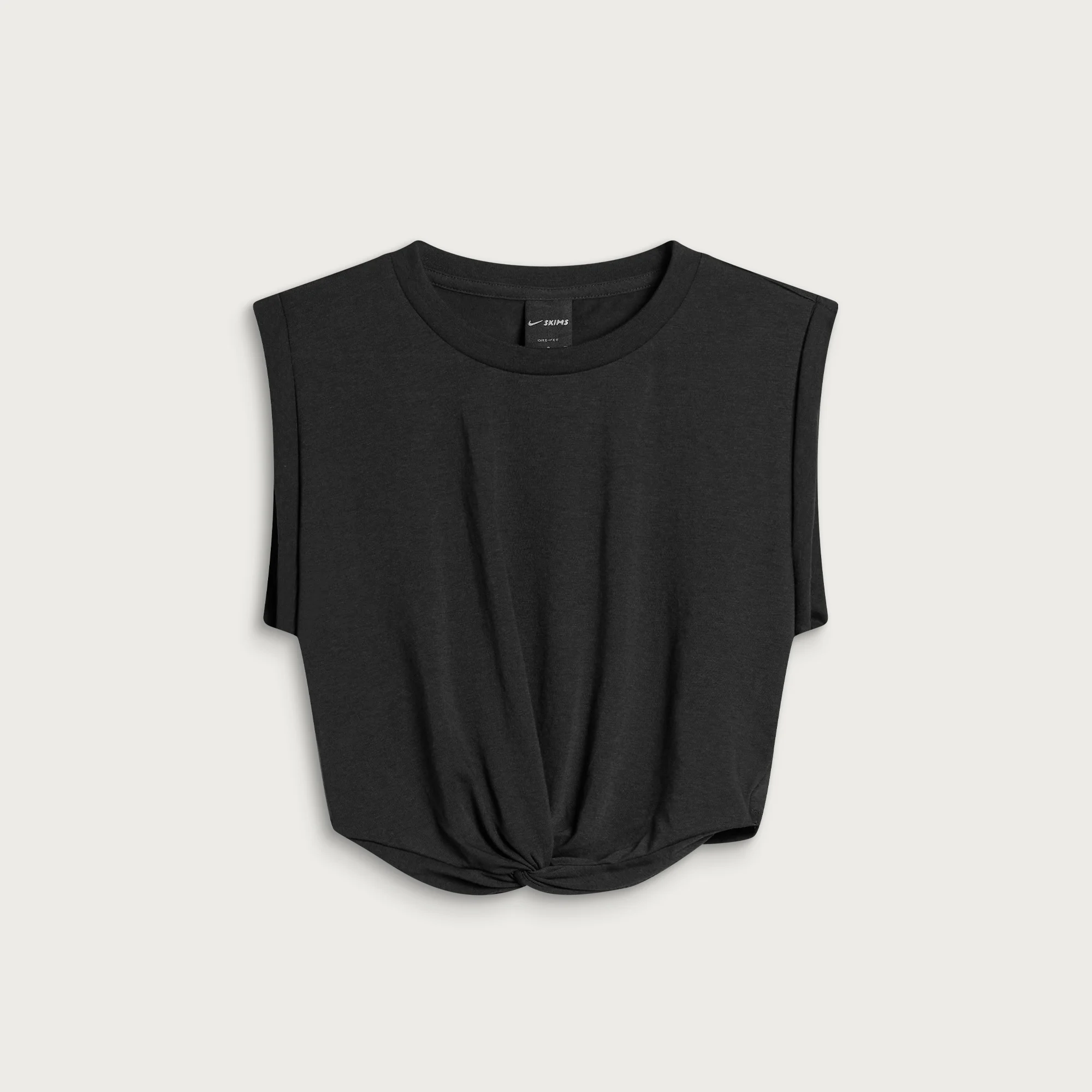NikeSKIMS Perfect Cotton Crop Twist Tank Top