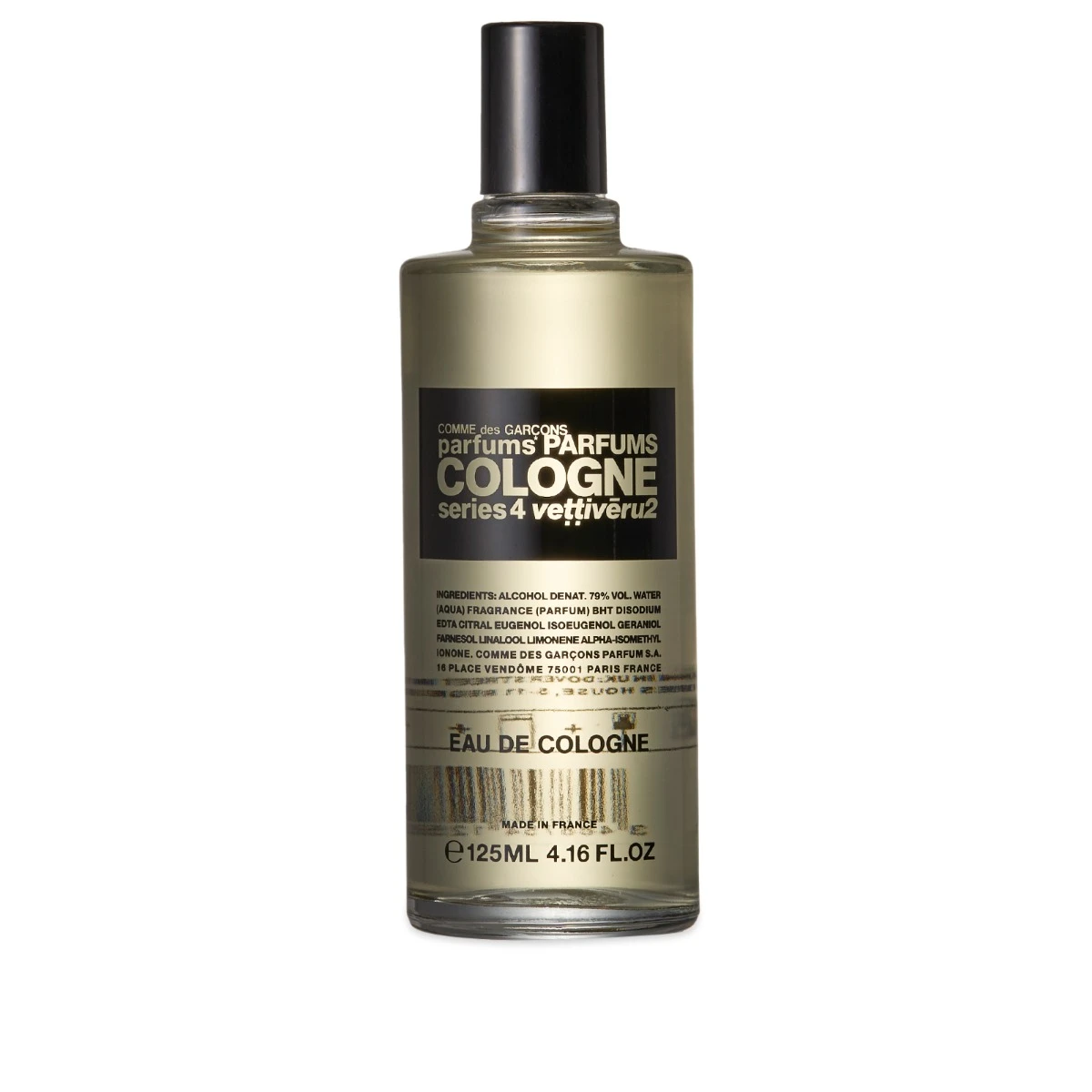 Comme des Garcons Series 4 Eau de Cologne Vettiveru 2