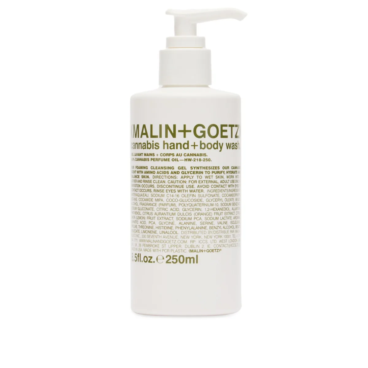 Malin + Goetz Cannabis Hand & Body Wash